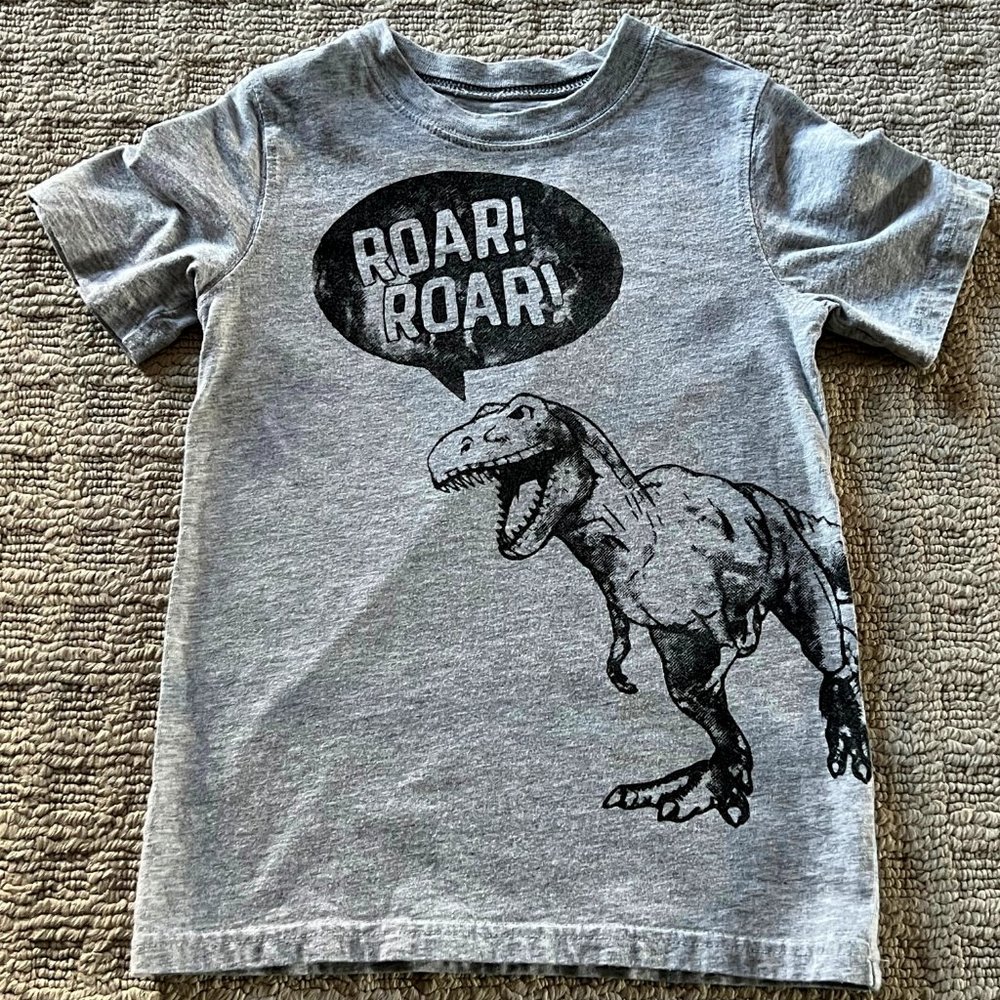 Carter's Boys T-Rex Roar Roar! Shirt - Size 6